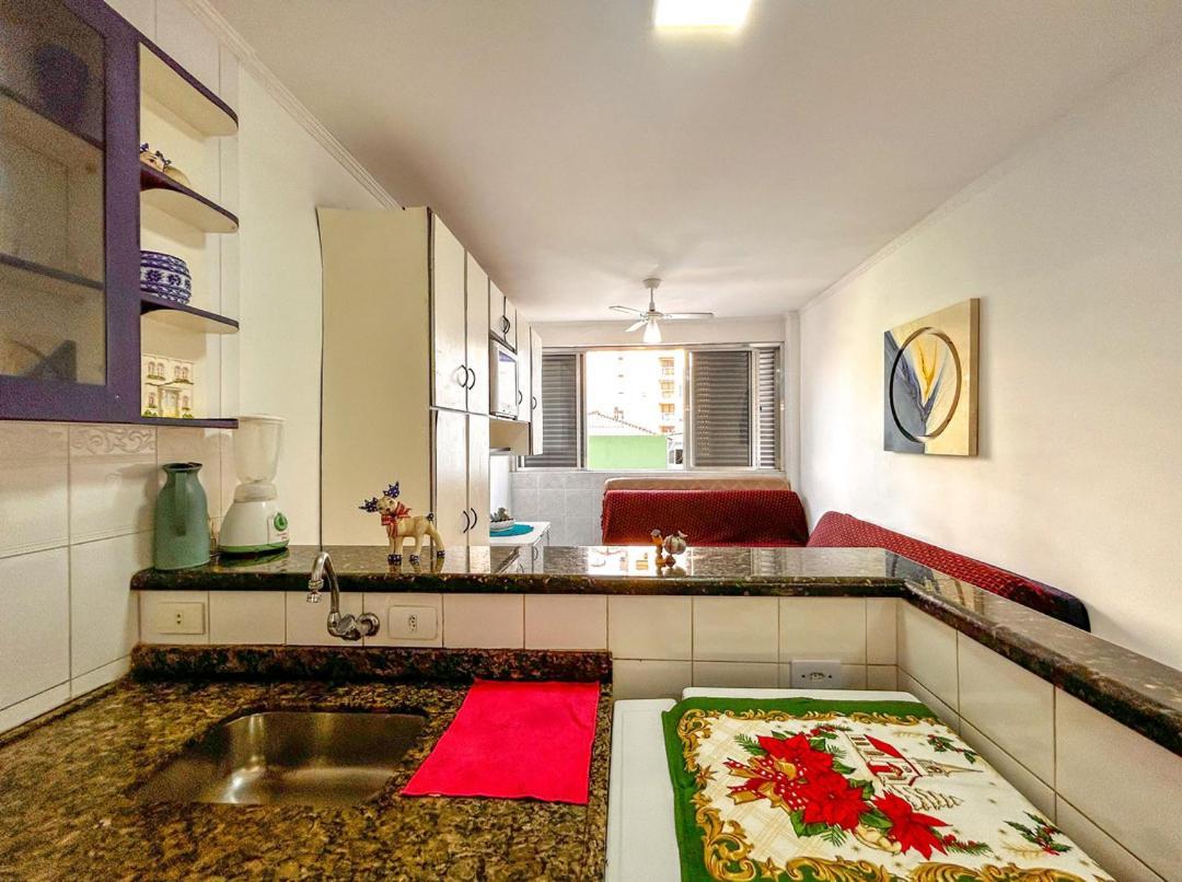 Апартаменты Otimo Loft Pe Na Areia Na Praia Da Guilhermina Sp Прая-Гранди Экстерьер фото