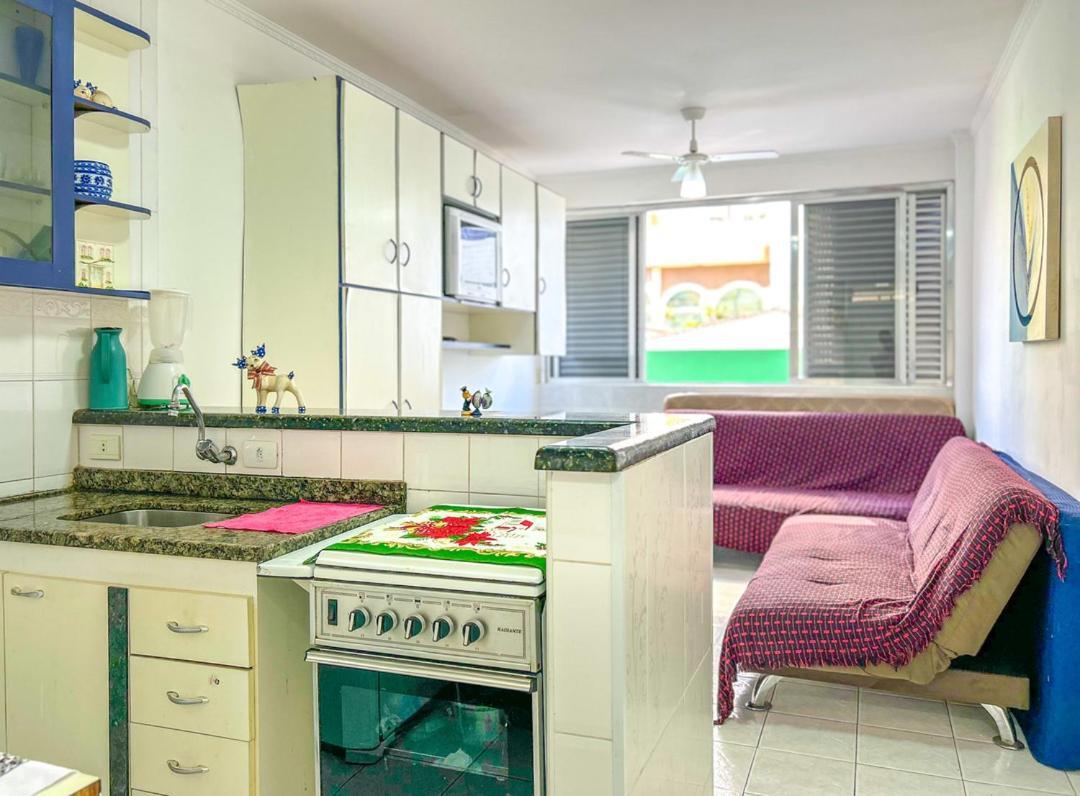 Апартаменты Otimo Loft Pe Na Areia Na Praia Da Guilhermina Sp Прая-Гранди Экстерьер фото